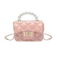 Pearl Hand One-shoulder Crossbody Chain Children's Bags
