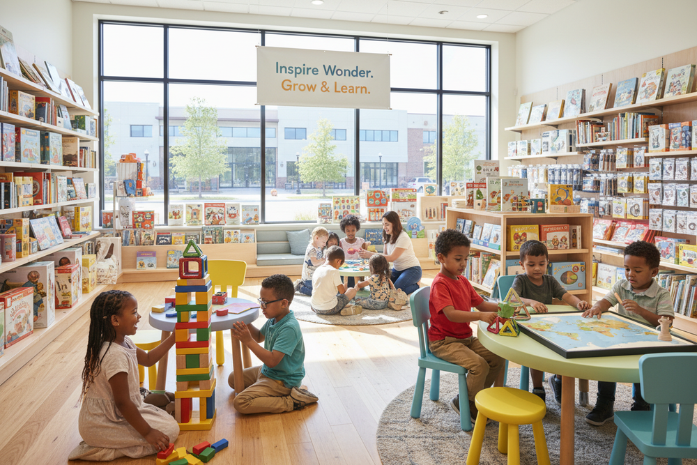 why choose us image for kids store must be realistic 